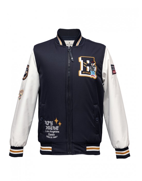 Boys Jacket Sporty Deep Blue